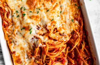 Fast and Simple Baked Spaghetti